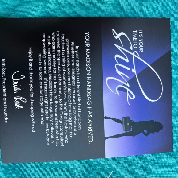 Madison Cosmetic Bag- New with Tags. - Picture 9 of 10